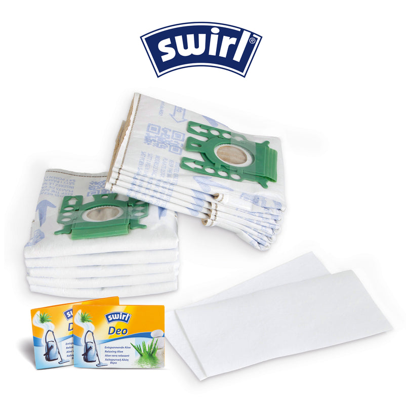 SWIRL® SAC ASPIRATEUR M50® (10 sacs + 2 déos)